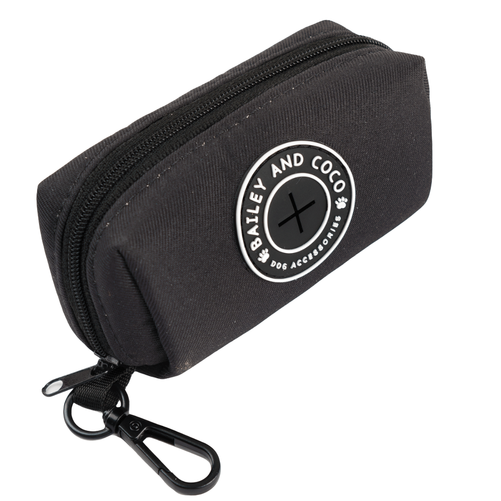 Poo Bag Holder - The Jet Black One