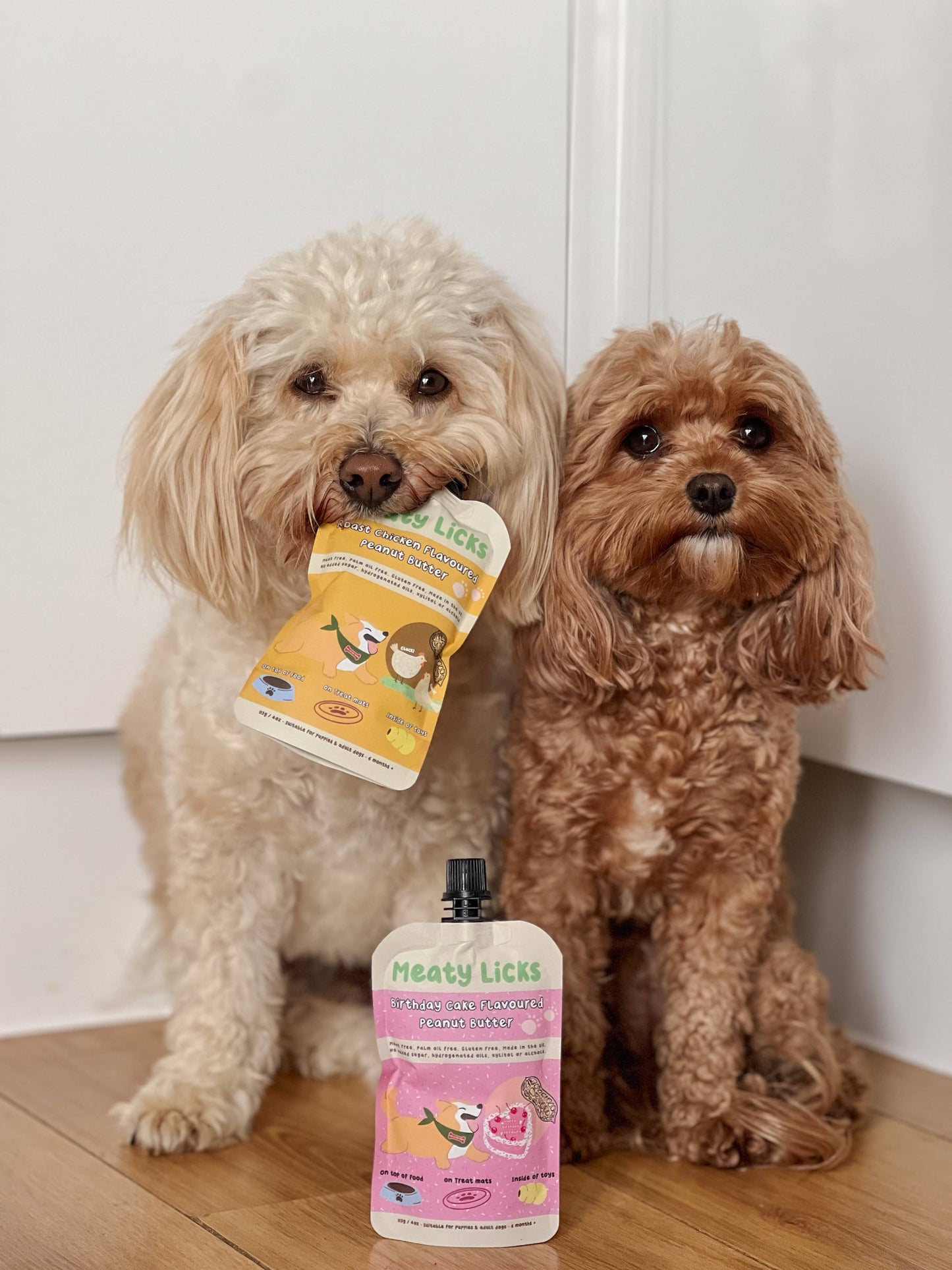 Roast Chicken Flavoured Peanut Butter Pouch for dogs 113g4oz