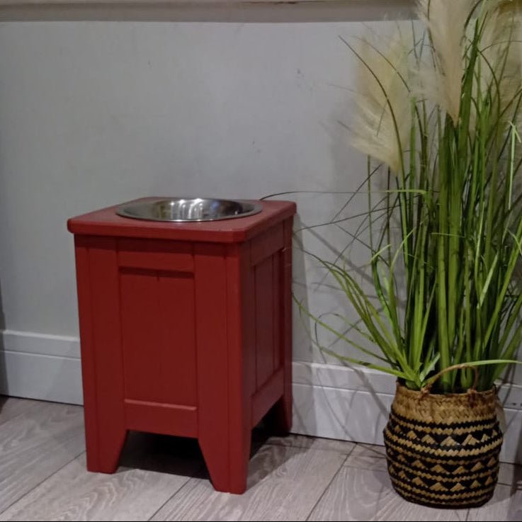 Single Raised Dog Bowl - Tall (37cm)