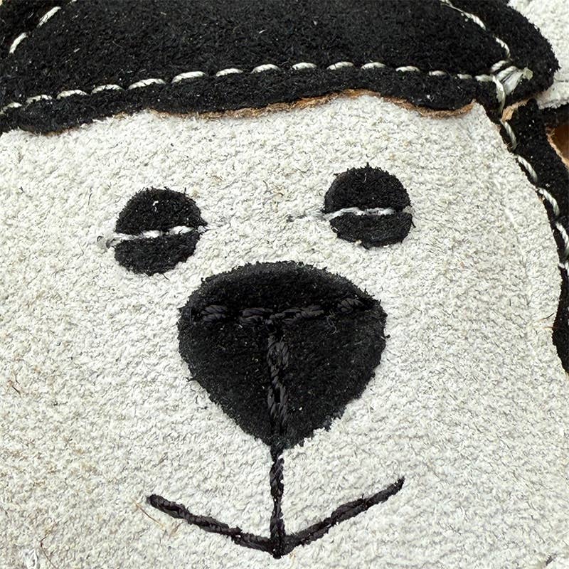 Sean Sheep- Eco Leather Dog Toy.