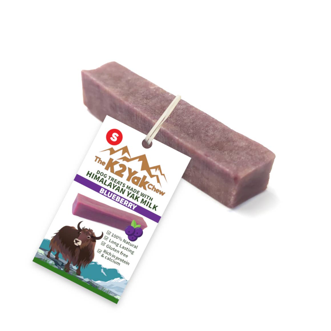 K2 Yak Chews Blueberry Small.