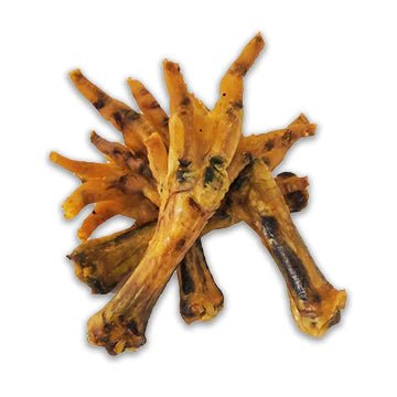 Hairy Dogs air dried chicken feet — 100% UK-sourced natural dog chew, natural glucosamine, chondroitin and collagen, available in single to 1kg bags