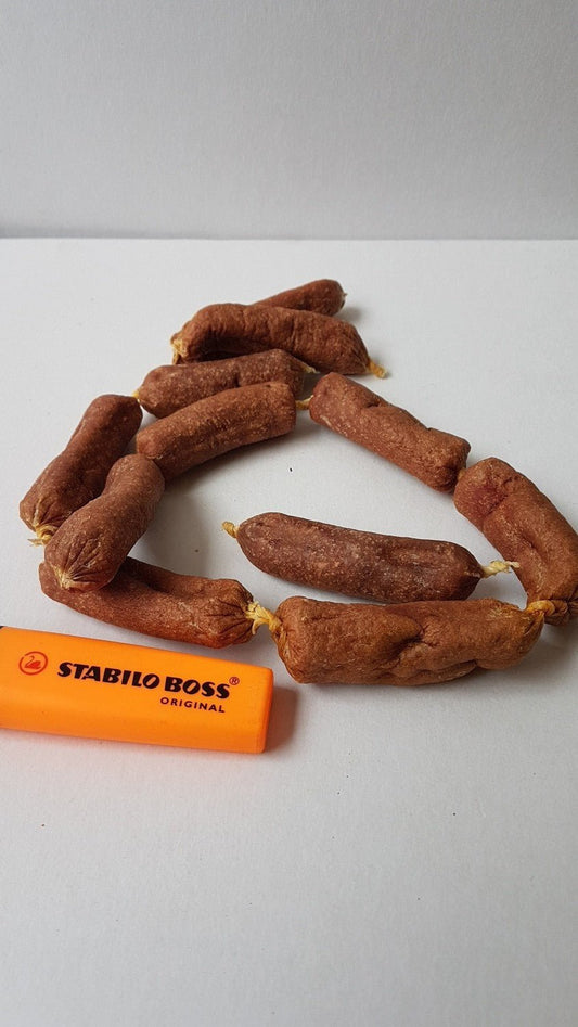 Hairy Dogs Chicken natural dog sausage treats — single ingredient, grain-free