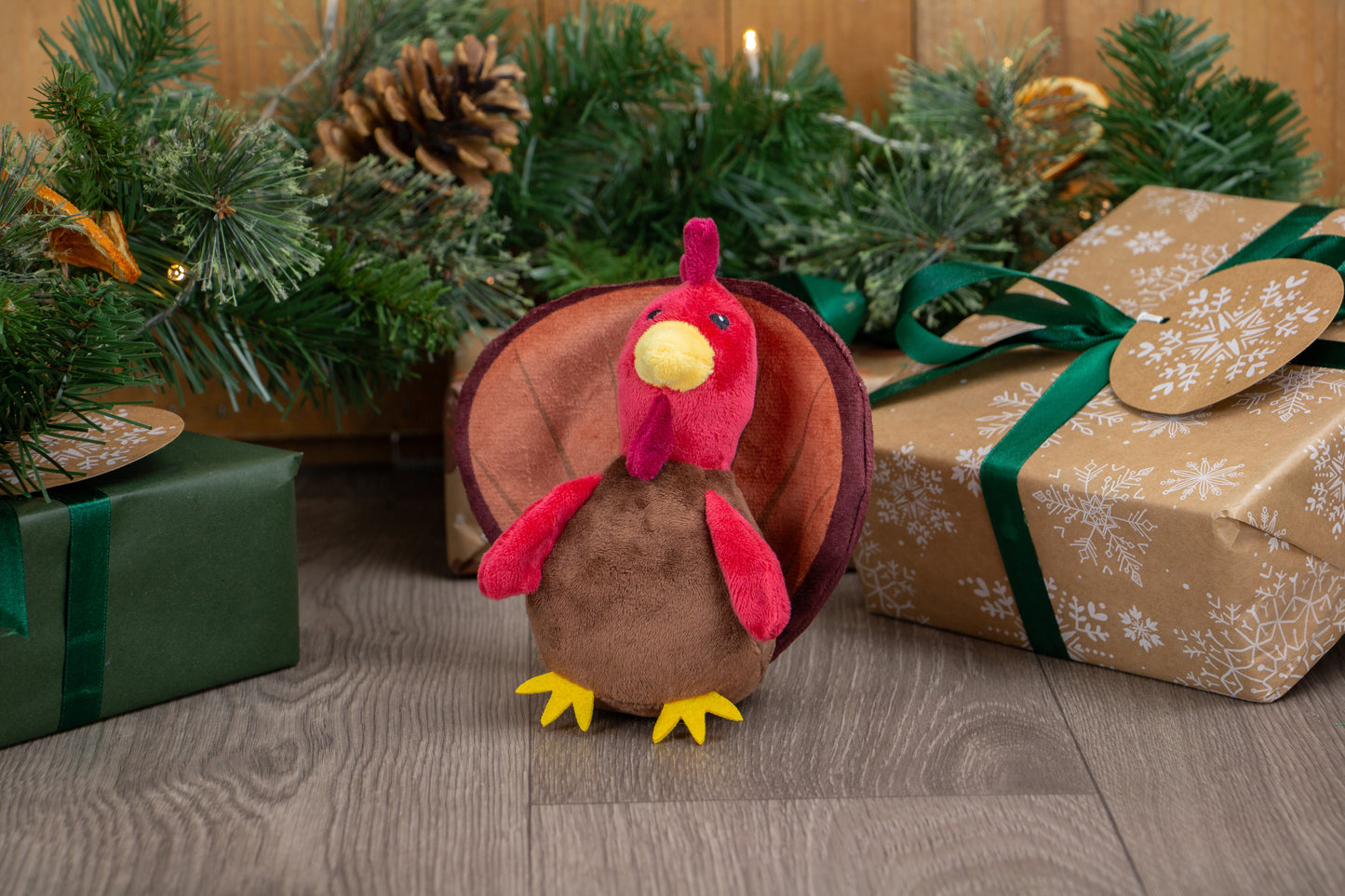 Ancol Mini Tina Turkey Christmas Dog Toy