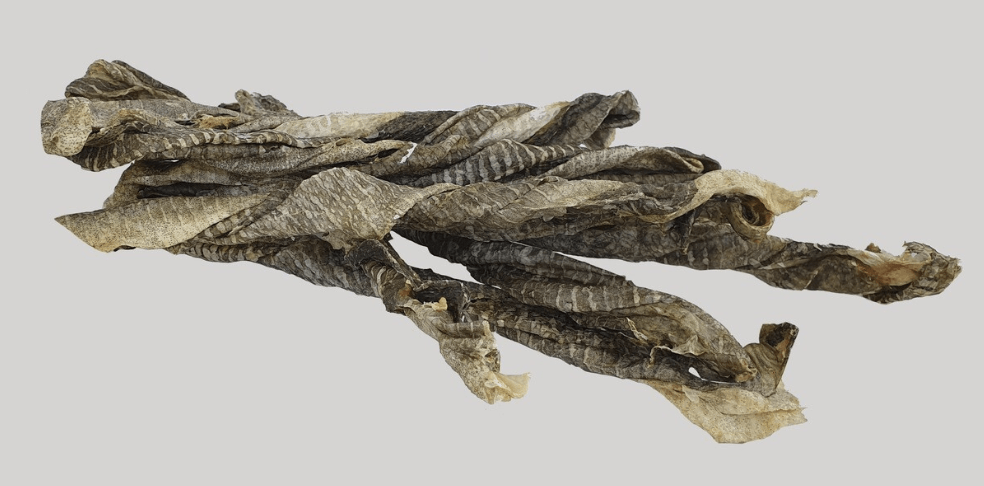 Individual Cod Skin Twirls.