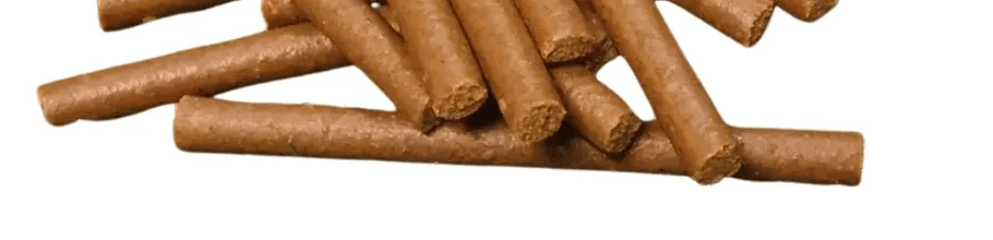 Hairy Dogs jerky sticks in 5 flavours — Chicken, Tripe, Lamb, Kangaroo and Venison, single ingredient natural training treats, 75p each