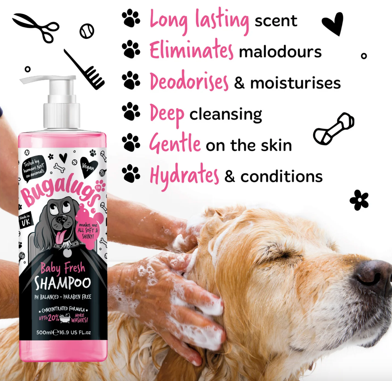 Bugalugs Baby Fresh Shampoo 250ml