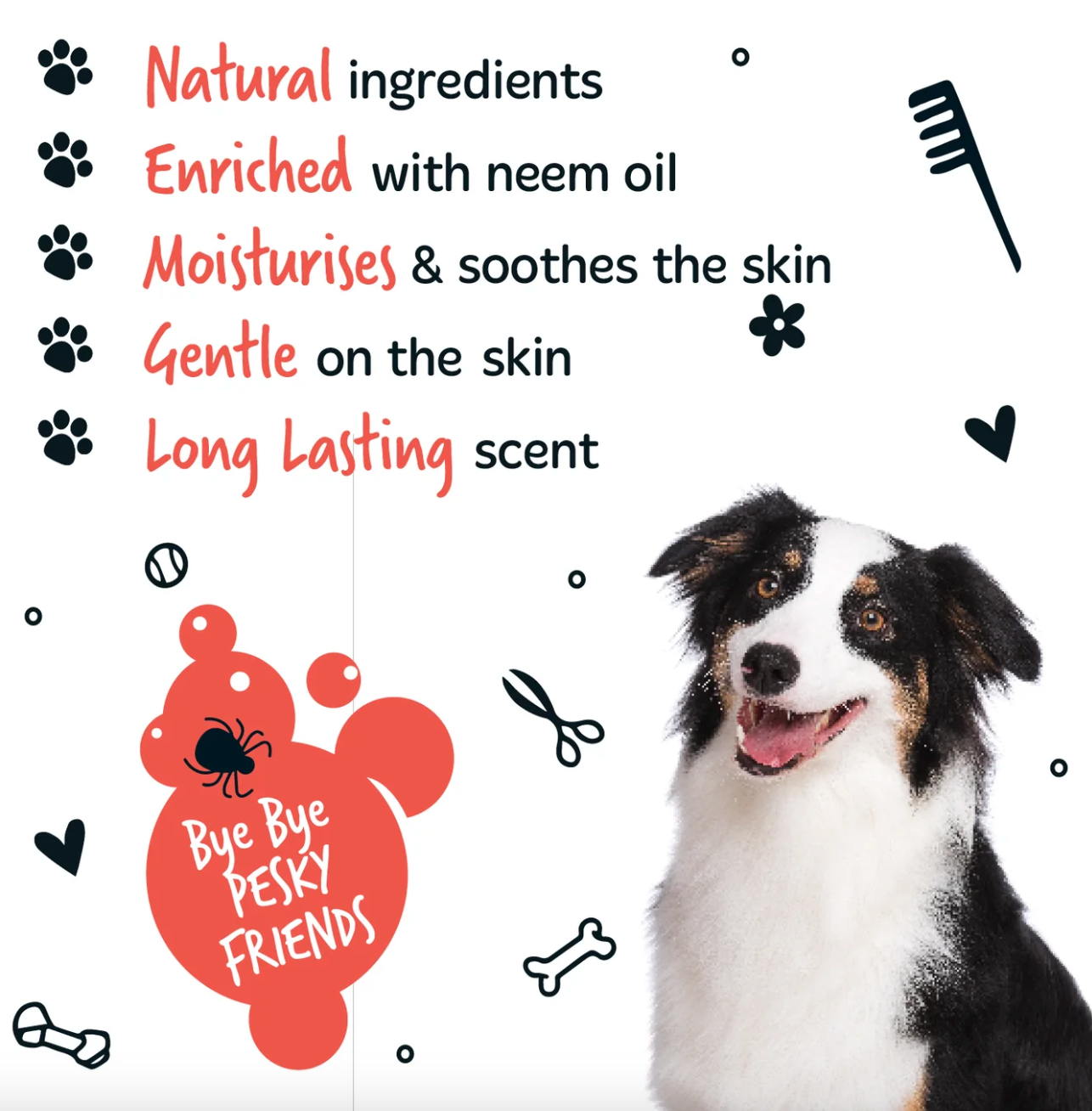 Bugalugs Flea and Tick Shampoo 250ml