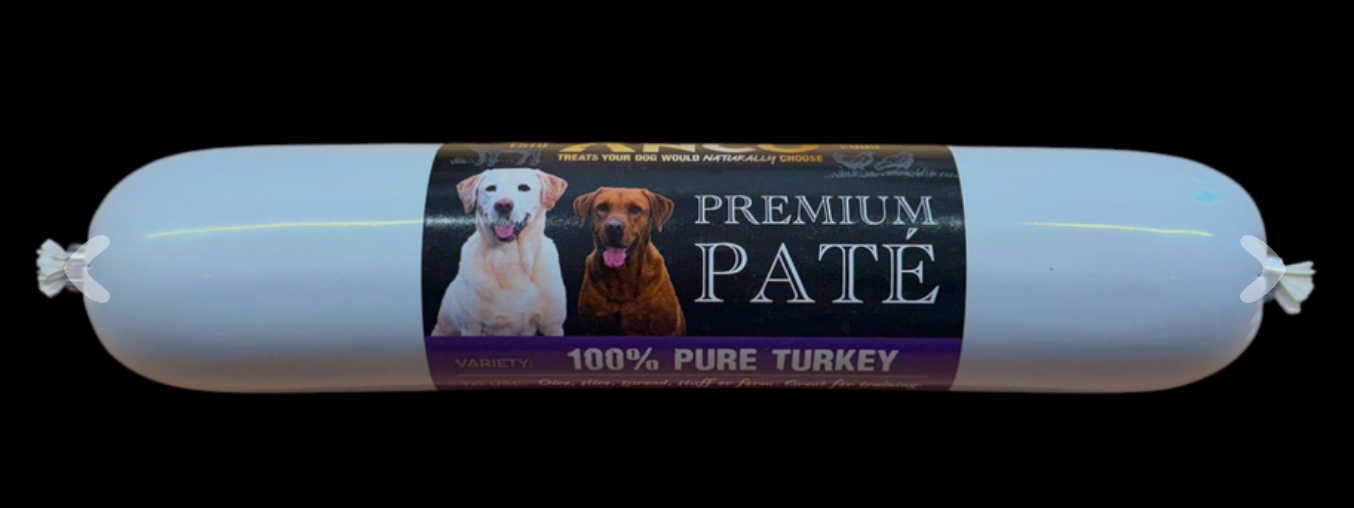 anco turkey pate 400g 100 percent natural dog treat