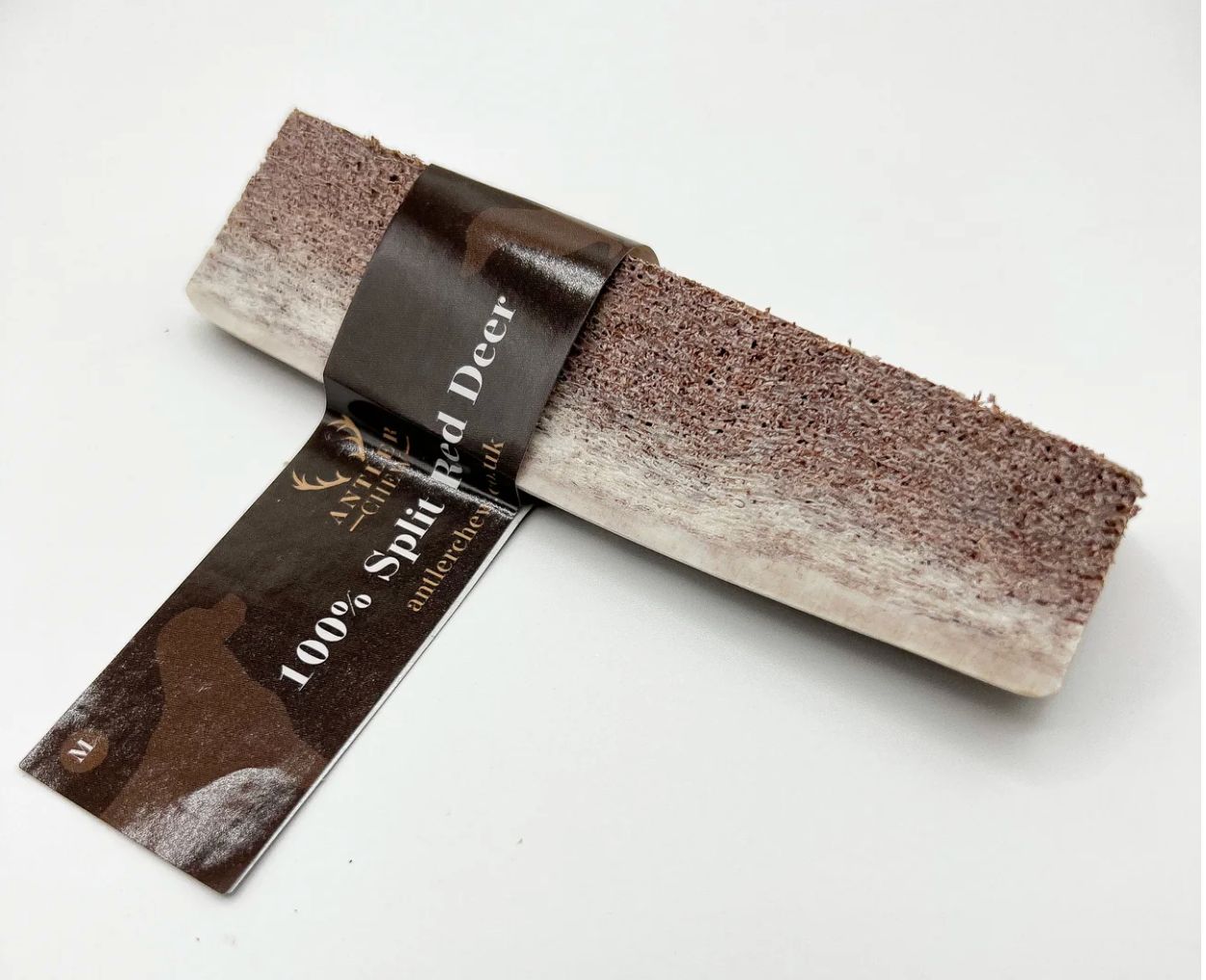 split red deer antler dog chew puppy friendly soft