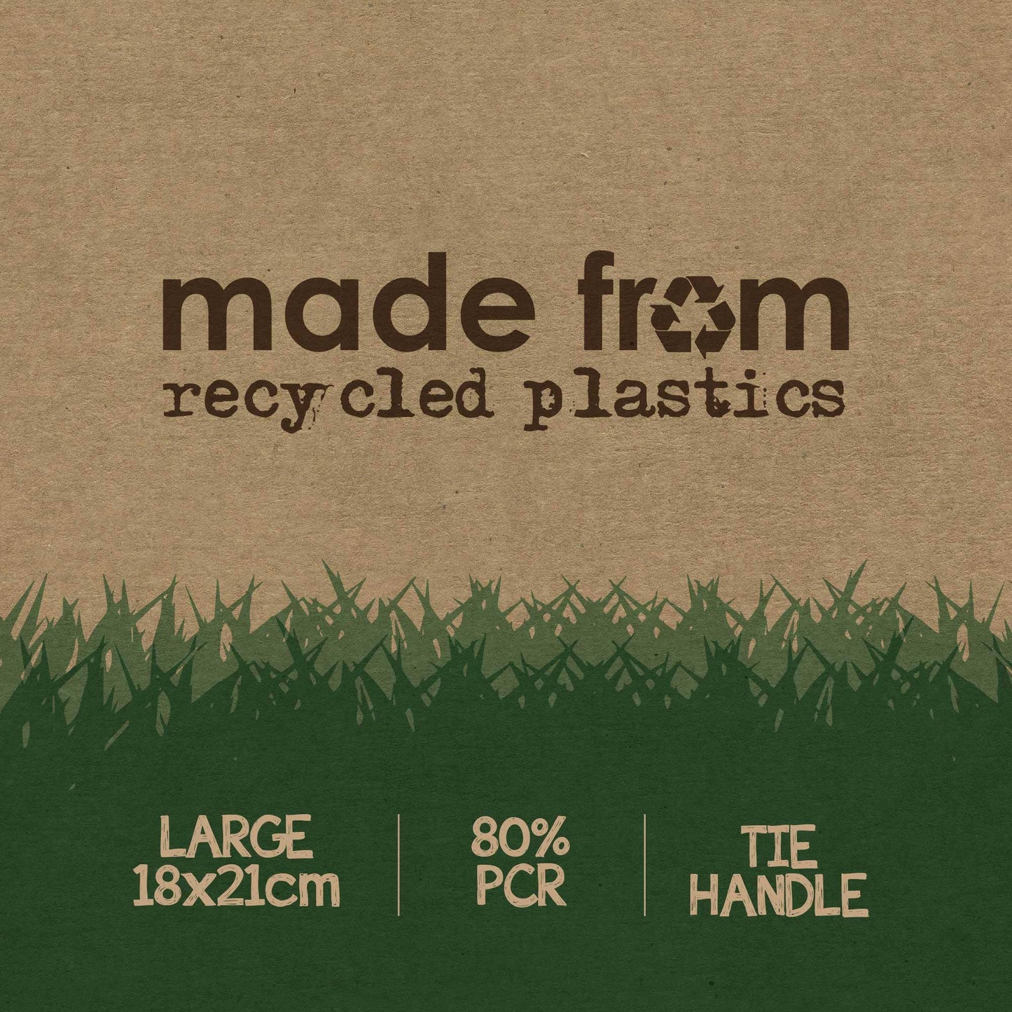 Ancol Made From Flat Pack Poop Bags (40 Bags) | Recycled Plastic Dog Waste Bags