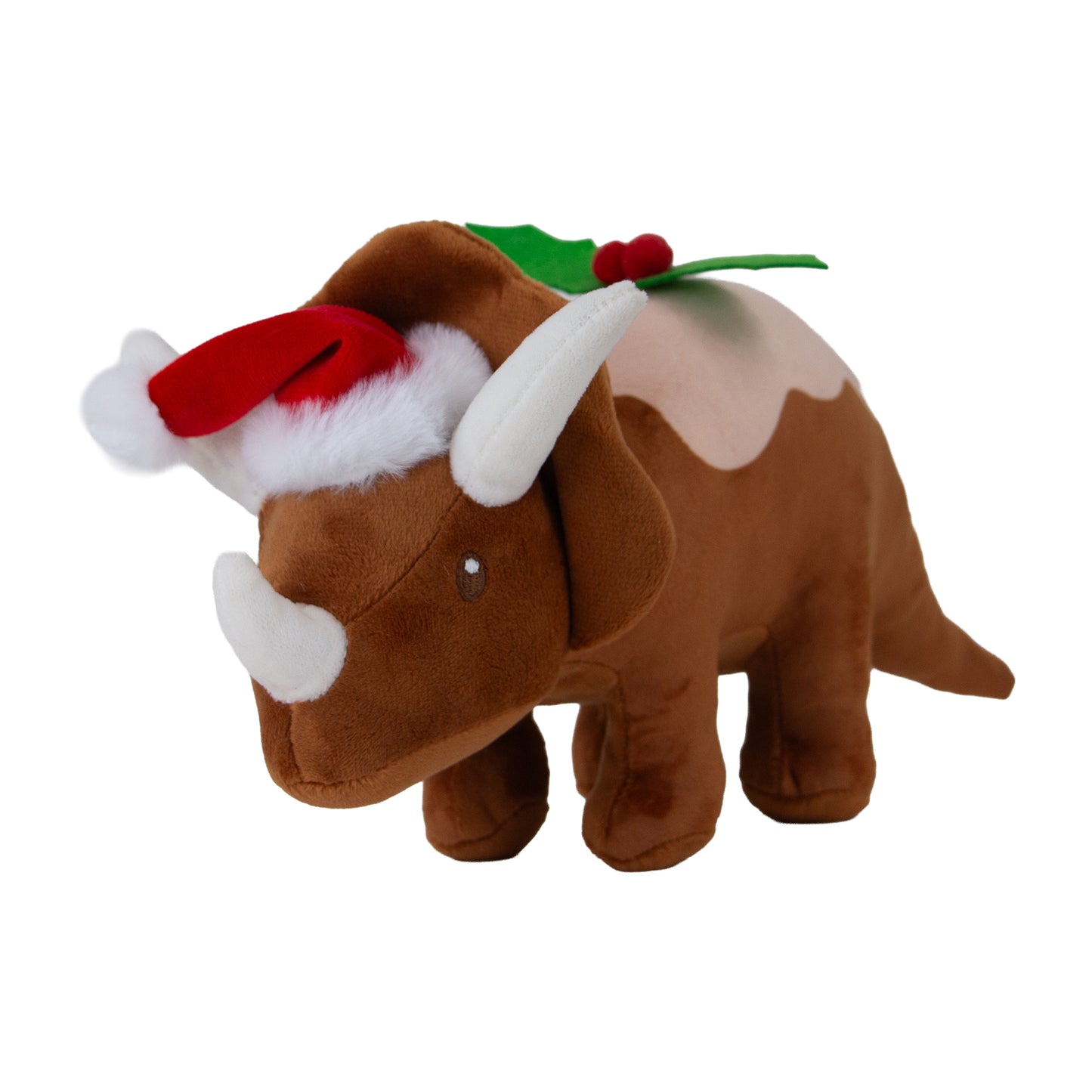 Ancol Dex the Dino Christmas Pud Dog Toy