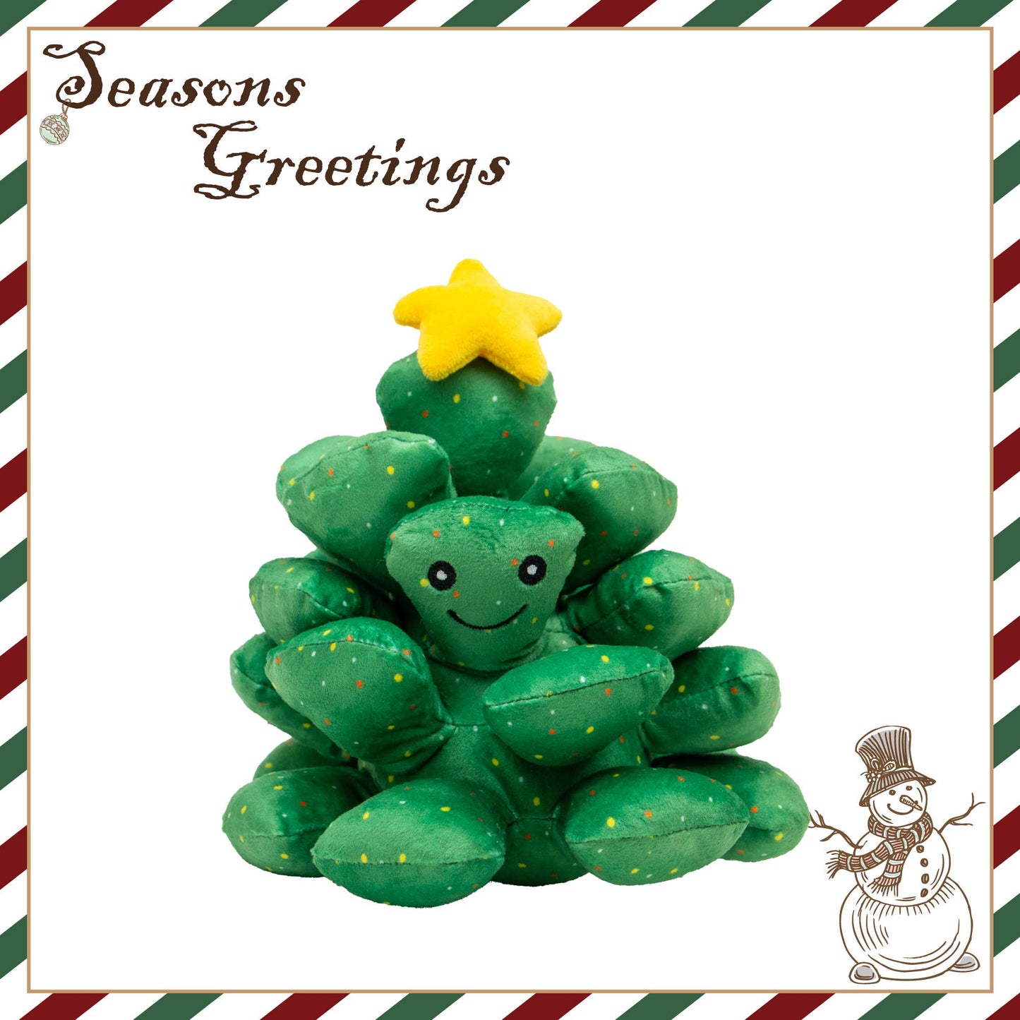 Ancol Doglas Fir Tree Christmas tree shaped dog toy