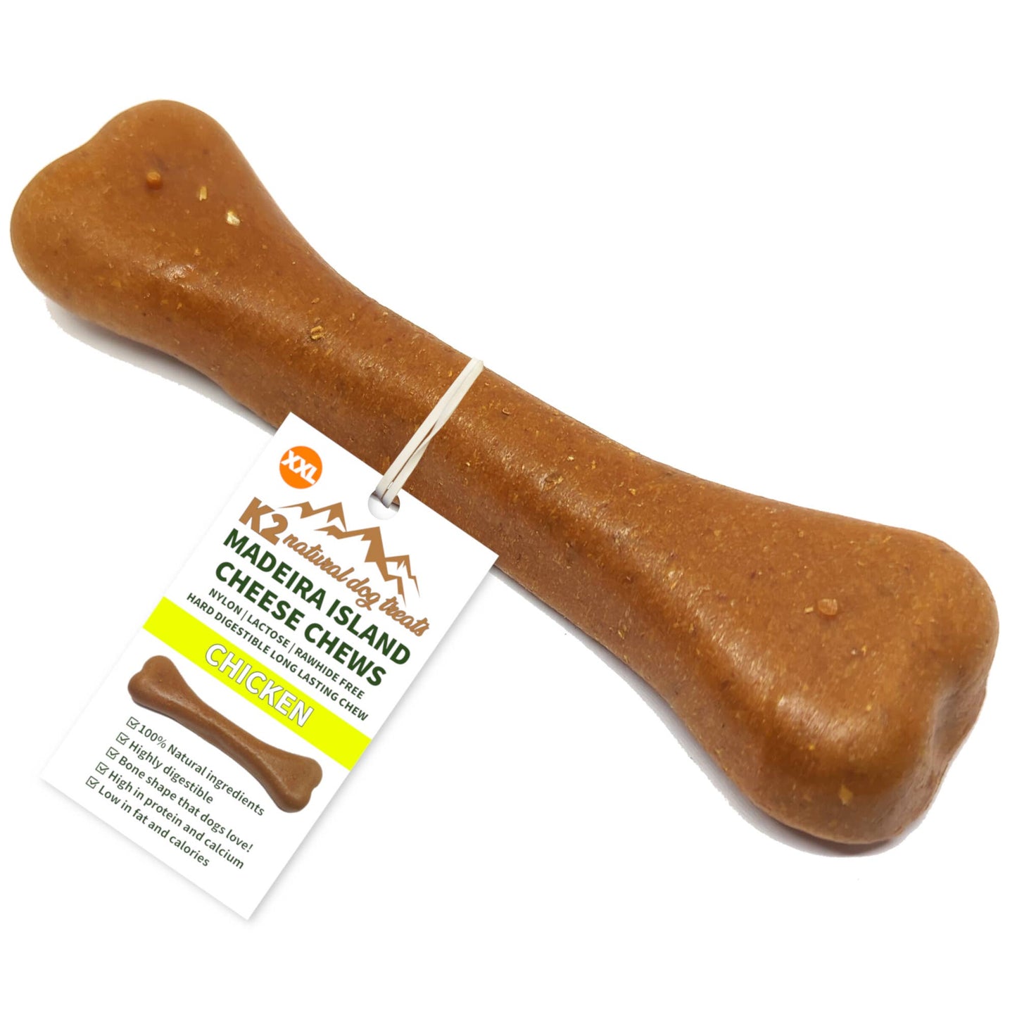 K2 Madeira Island Cheese Chews Chicken XX-Large 220g.