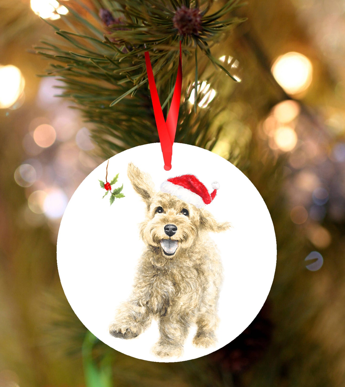 Ceramic Decoration, Cava / Cockapoo, Lola.