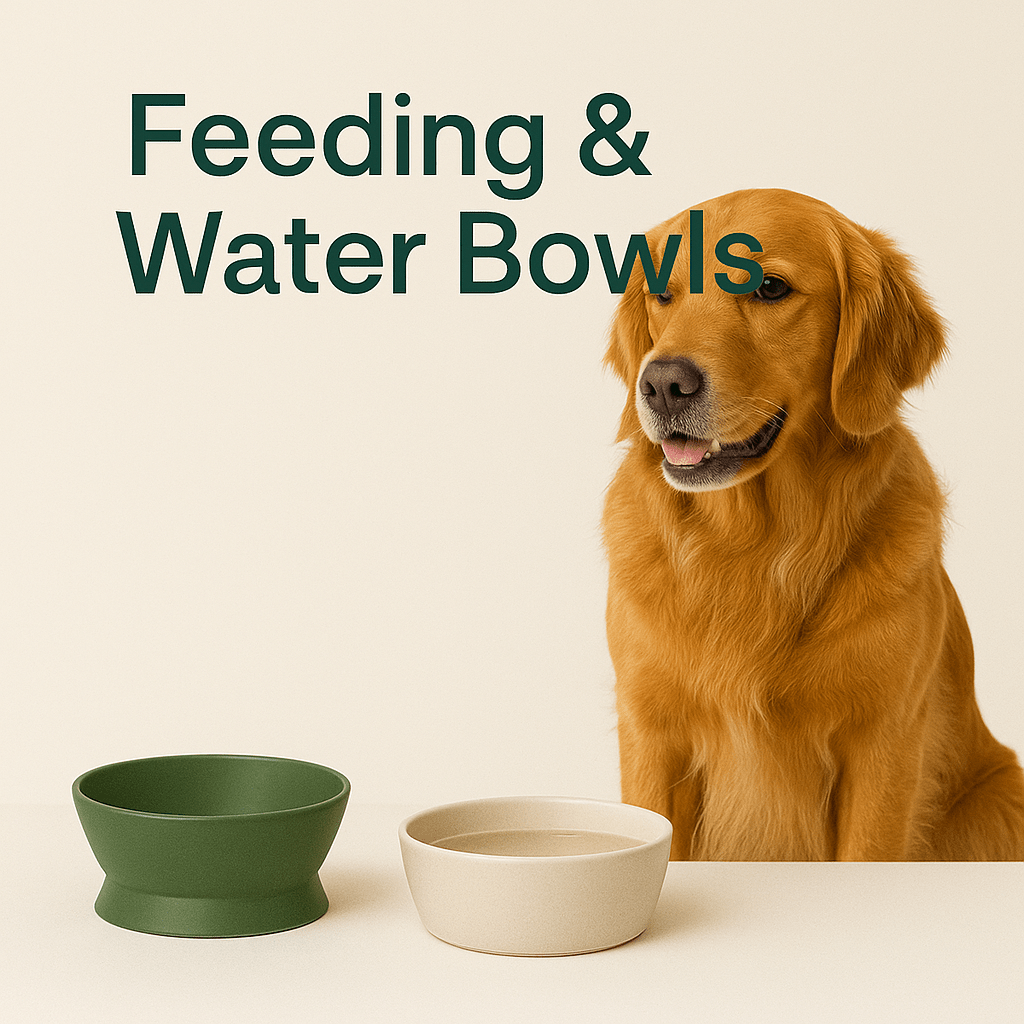Durable Feeding & Water Bowls for Dogs of All Sizes