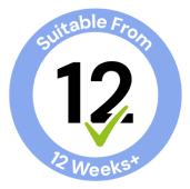 Suitable from 12 weeks