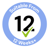 Suitable from 12 weeks