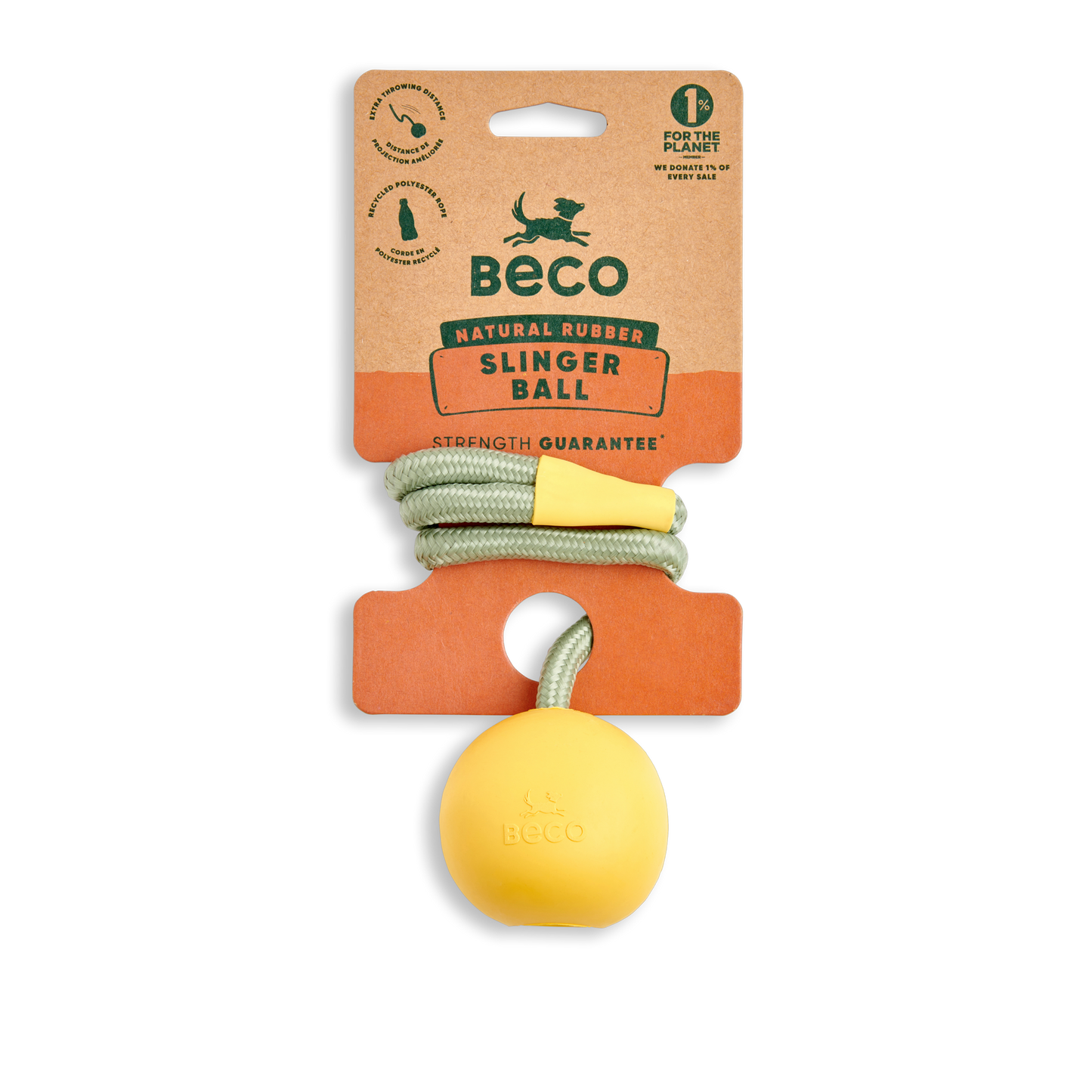 Beco Rubber Slinger Ball