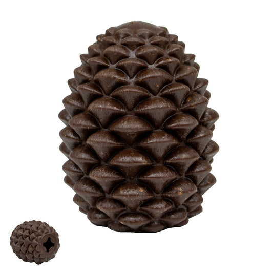 ÖRVA Tuff Stuff Pine Cone treat toy for dogs