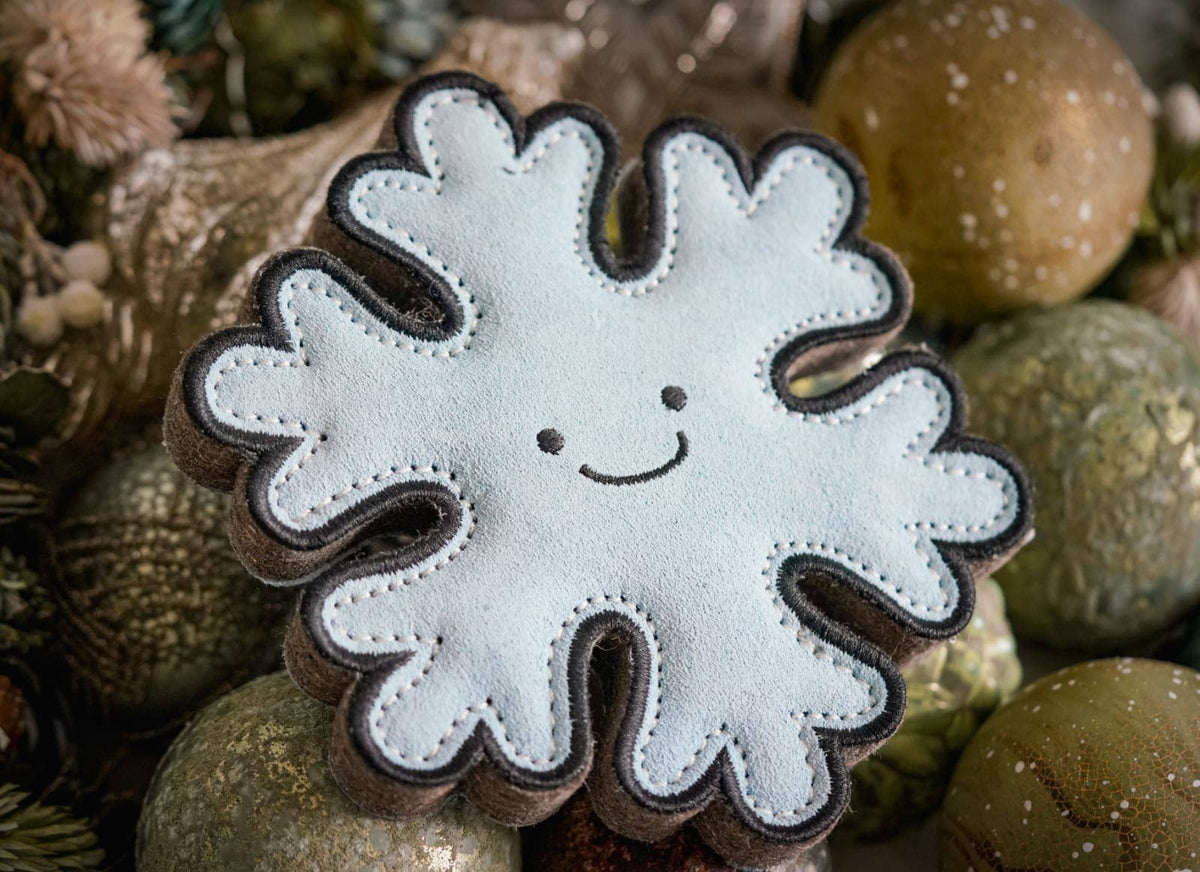 Flakey the Snowflake – Christmas Tough Eco Dog Toy - Hairy Dogs (Cambs) Ltd