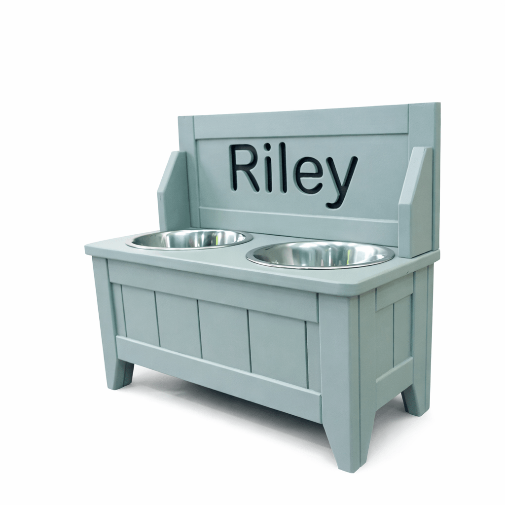 Double Raised Dog Bowl - Standard (27cm)