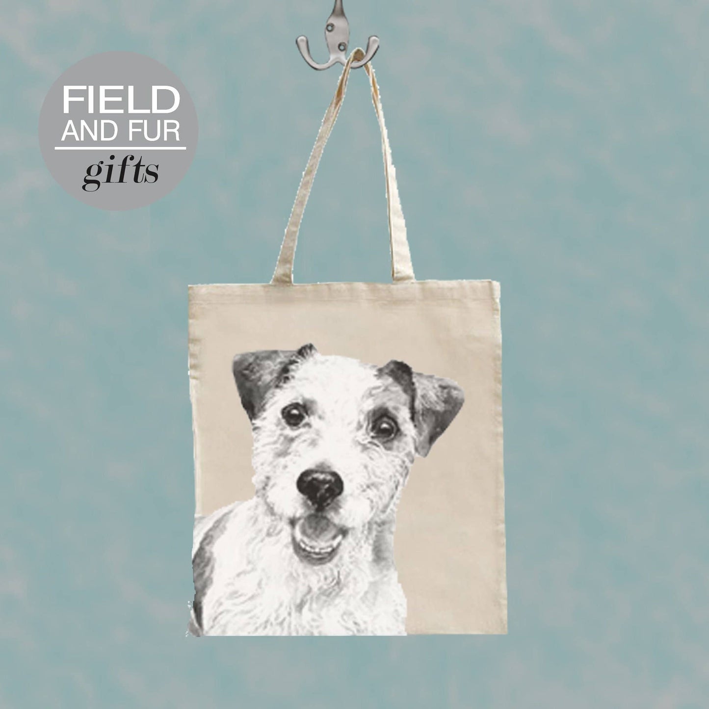 Harvey Jack Russell Terrier dog tote shopping bag