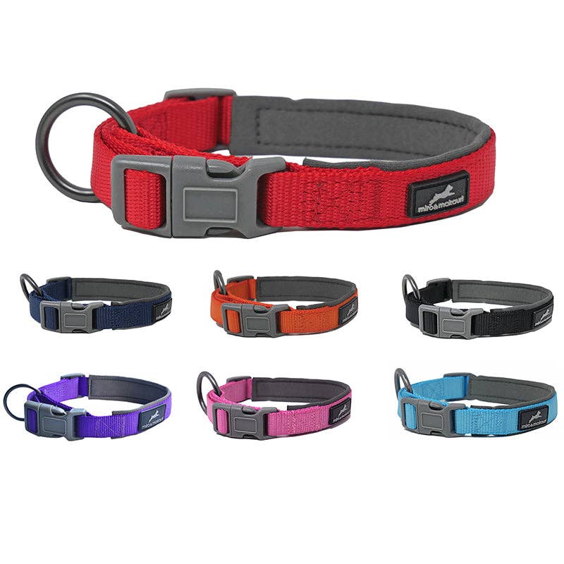 Miro & Makauri Neoprene Padded Nylon Clasp Collar