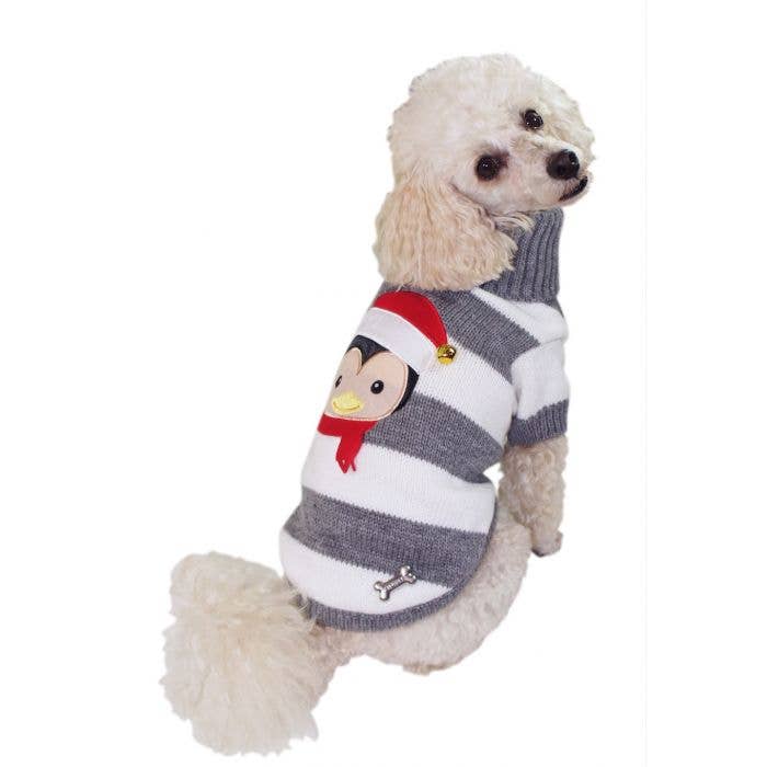 PetLondon Jingle Penguin Christmas Dog Jumper – image 2