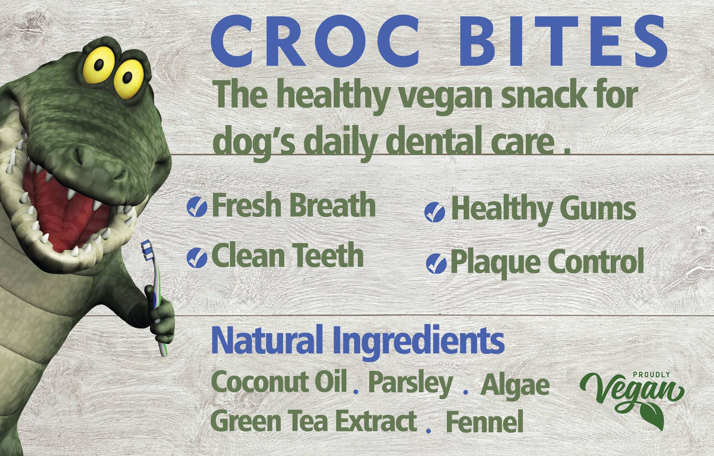 Dental Care "Croc Bites"