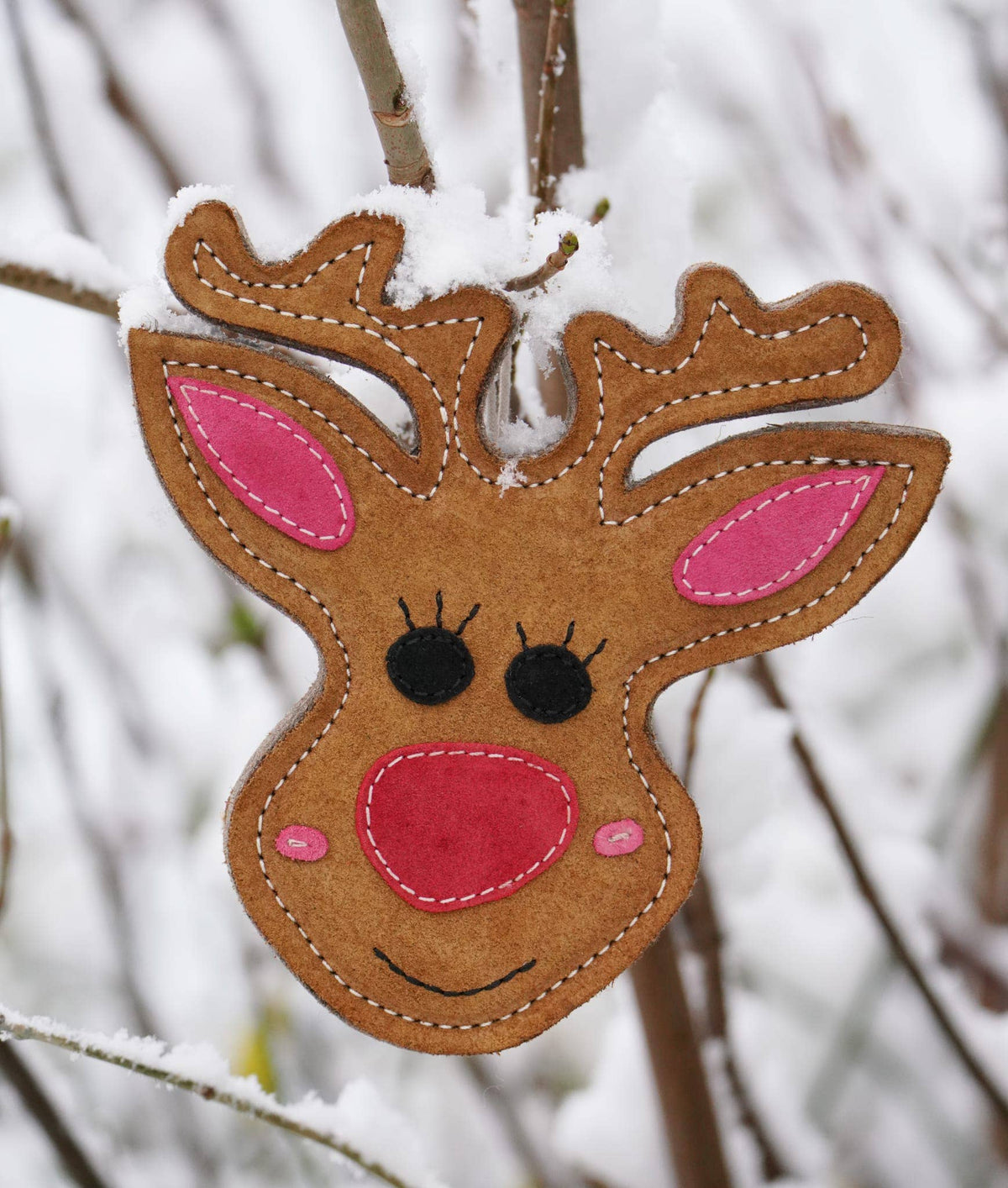 Rudy the Reindeer – Christmas Tough Eco Dog Toy - Hairy Dogs (Cambs) Ltd