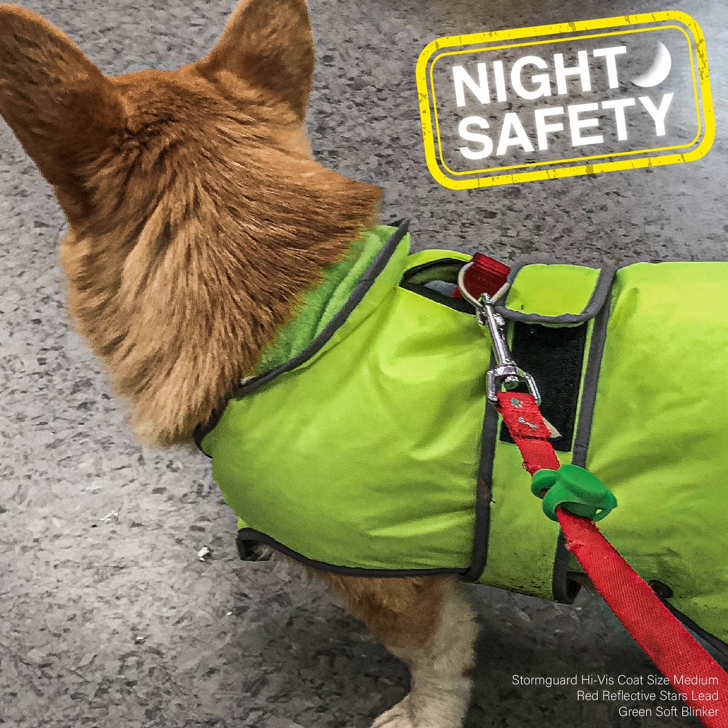 Ancol Night Safety Soft Blinker for Dog Collar