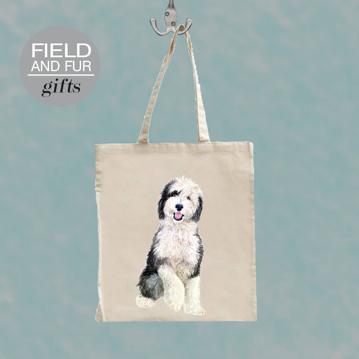Shaun, Sheepadoodle Tote Shopping Bag