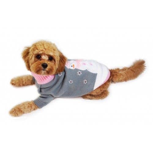 PetLondon Crystal Snowflake Snowman Dog Jumper – image 3