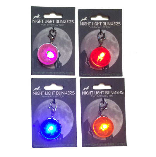 Miro & Makauri Clip-On LED Dog Collar Blinker - Hairy Dogs (Cambs) Ltd
