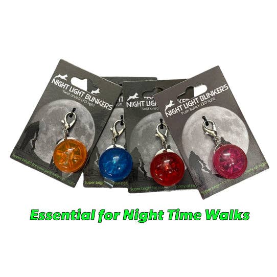 Miro & Makauri Clip-On LED Dog Collar Blinker - Hairy Dogs (Cambs) Ltd