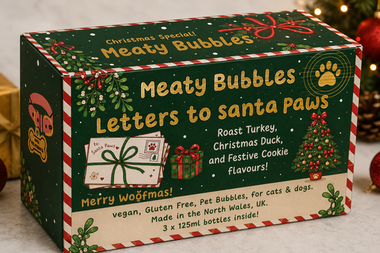 Meaty Bubbles Christmas Special Box – Letters to Santa Paws
