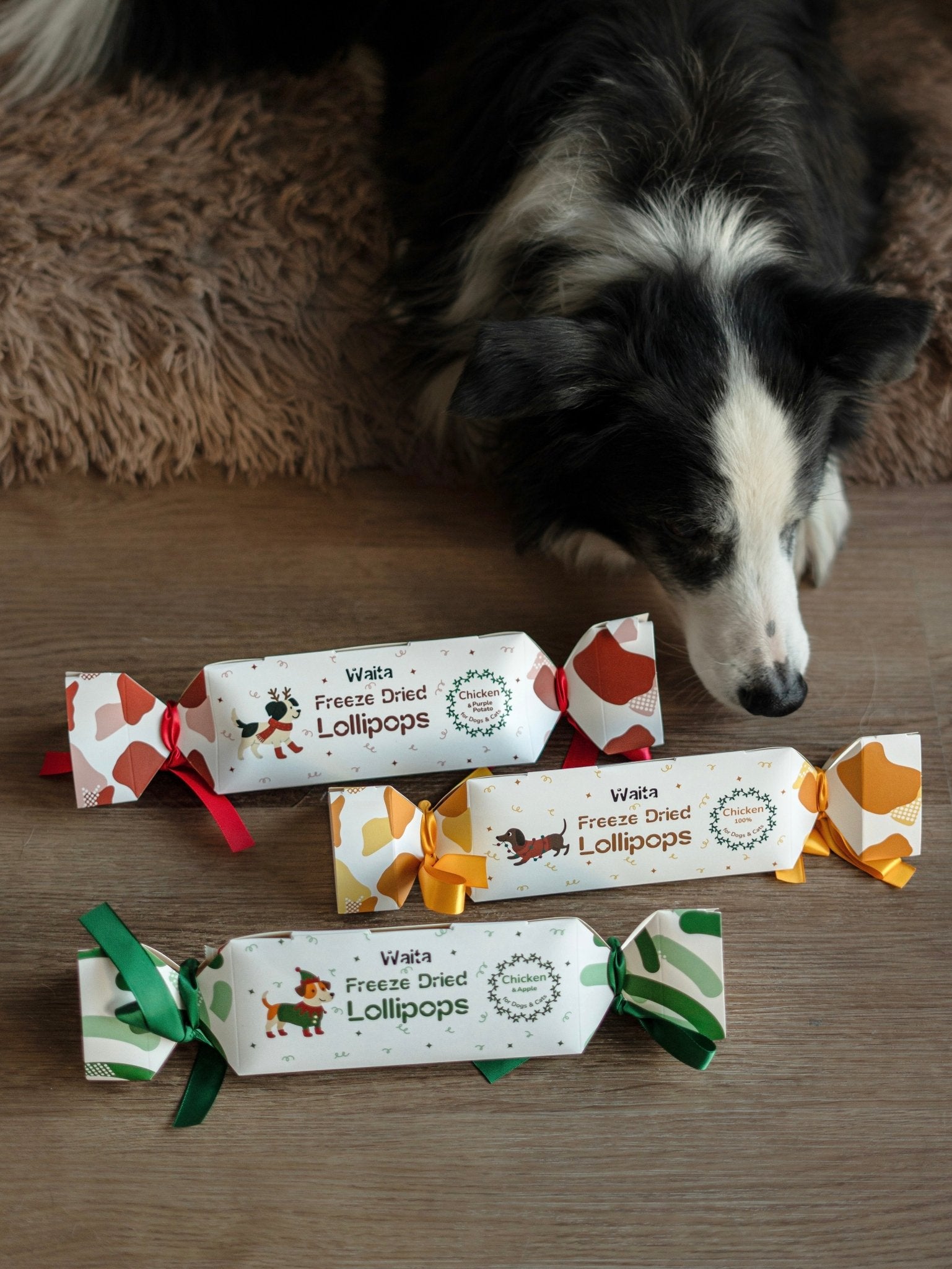 Waita Freeze-Dried Christmas Cracker Gift Box for Dogs & Cats - Hairy Dogs (Cambs) Ltd