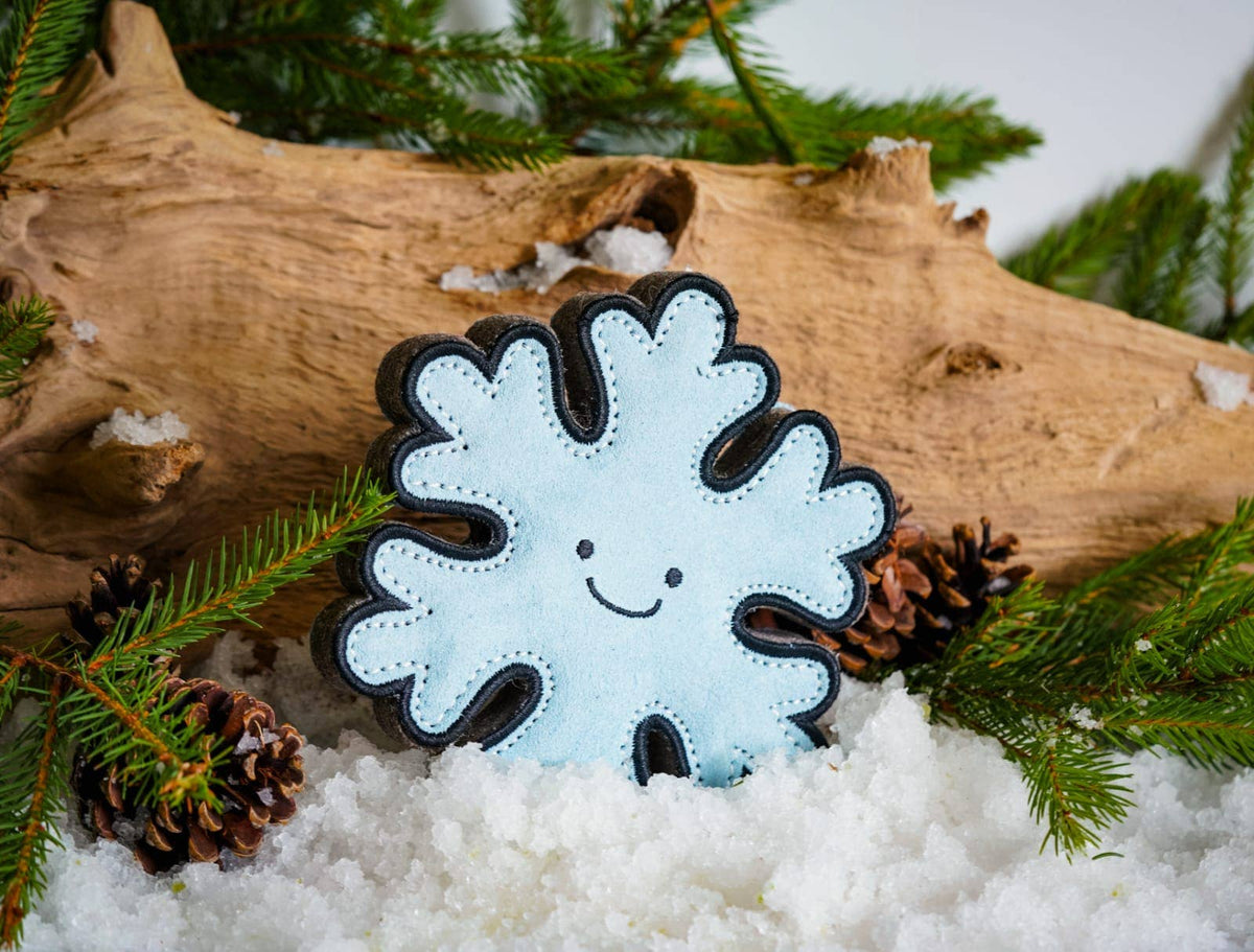 Flakey the Snowflake – Christmas Tough Eco Dog Toy - Hairy Dogs (Cambs) Ltd