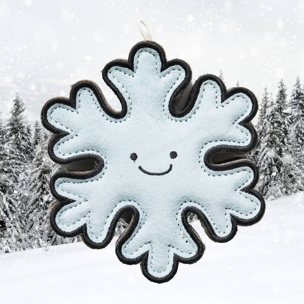 Flakey the Snowflake – Christmas Tough Eco Dog Toy - Hairy Dogs (Cambs) Ltd