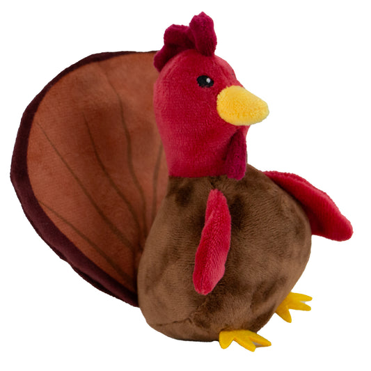 Ancol Mini Tina Turkey Christmas Dog Toy - Hairy Dogs (Cambs) Ltd
