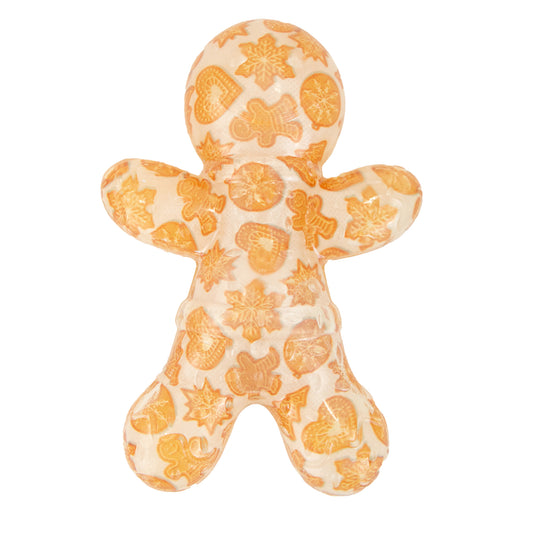 Ancol Squeaky Gingerbread Christmas Dog Toy - Hairy Dogs (Cambs) Ltd