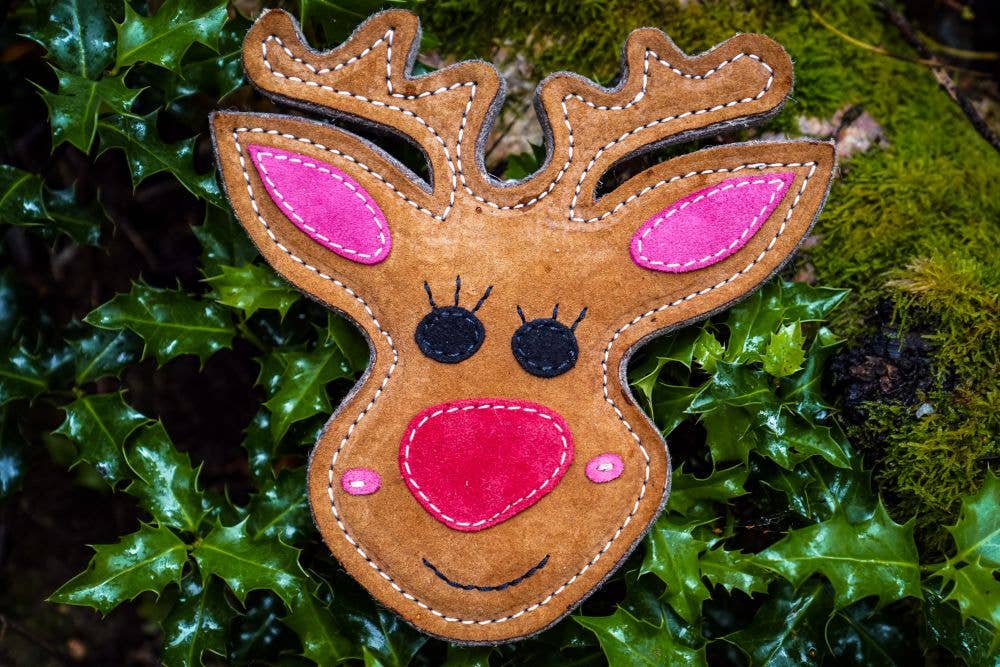 Rudy the Reindeer – Christmas Tough Eco Dog Toy - Hairy Dogs (Cambs) Ltd