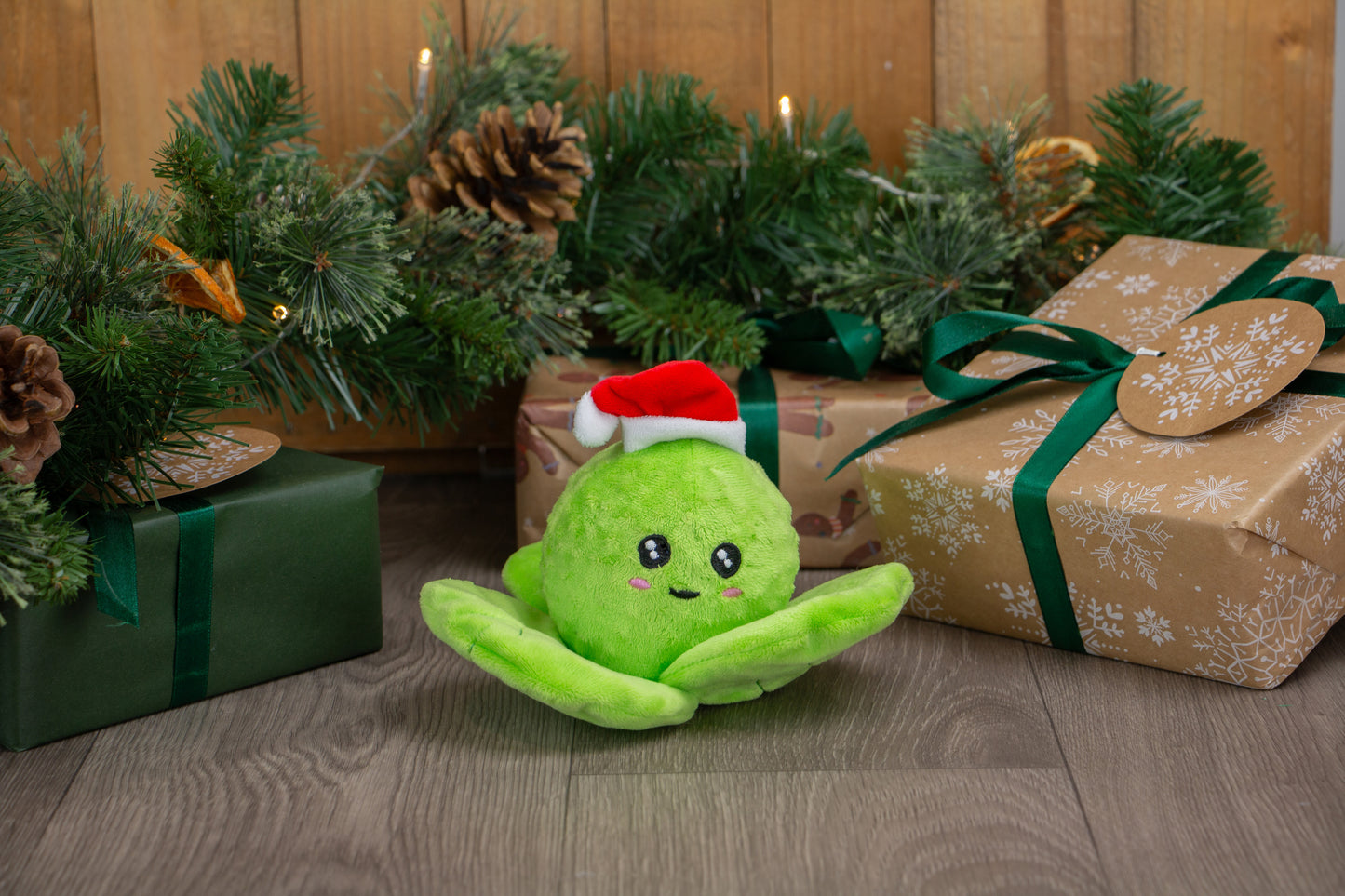 Ancol Bouncing Spencer Sprout Christmas Dog Toy