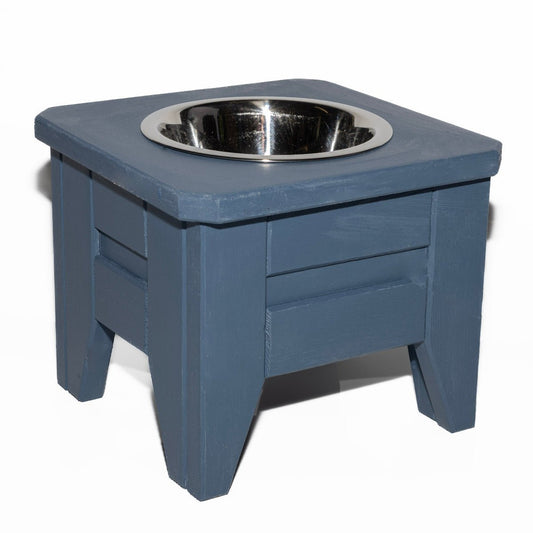 Single Raised Dog Bowl - Short (20cm)