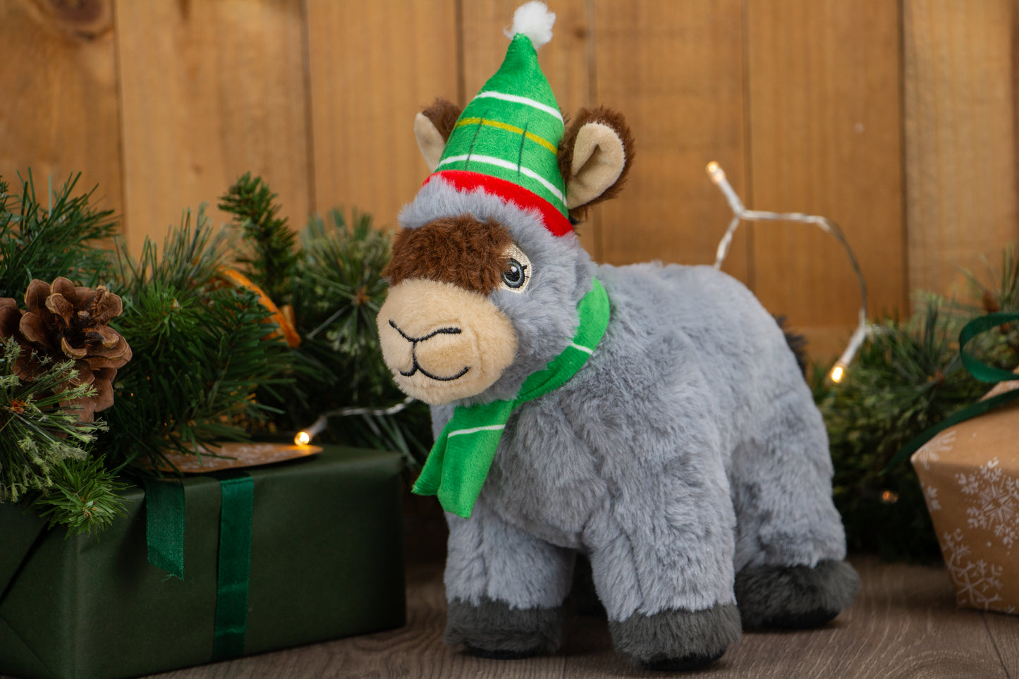 Ancol Dominic the Donkey Christmas Dog Toy