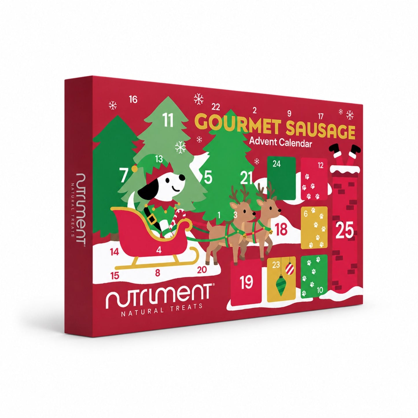 Nutriment Gourmet Sausage Advent Calendar for Dogs - Hairy Dogs (Cambs) Ltd