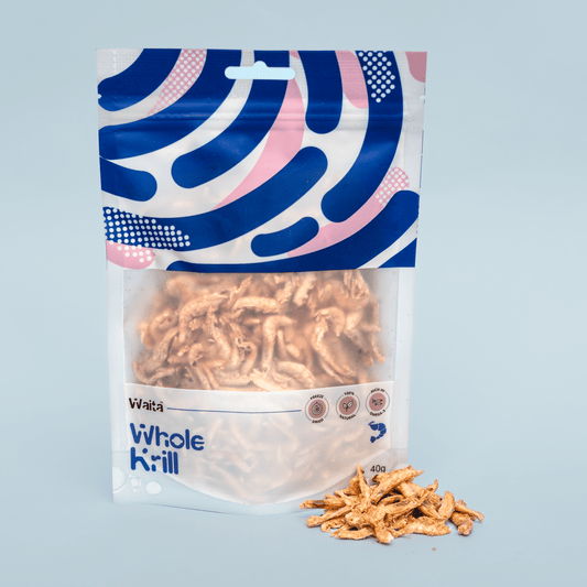 Waita Freeze-Dried Whole Krill 40g - Hairy Dogs (Cambs) Ltd