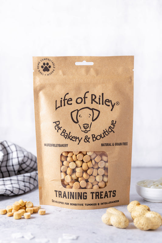 Life of Riley Cheesy Dog Training Treats – Grain-Free, 100% Natural