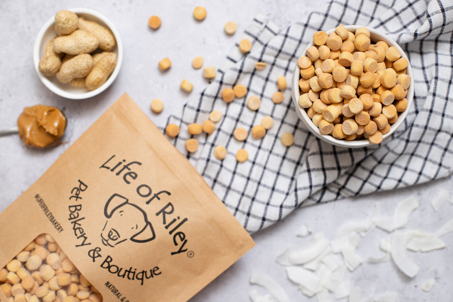Life of Riley Cheesy Dog Training Treats – Grain-Free, 100% Natural